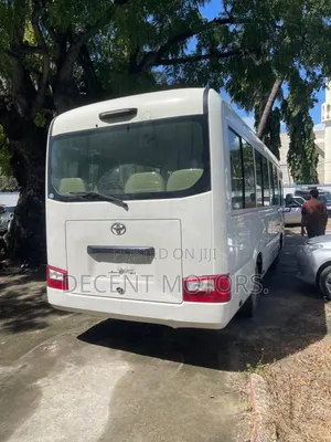 Toyota Coaster 2018 White