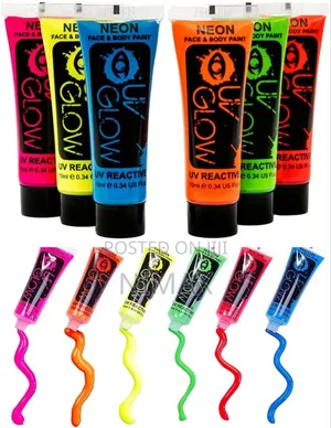 Paint Glow Face and Body Paint - 6pack