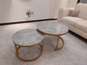 Pure Marble Nesting Table