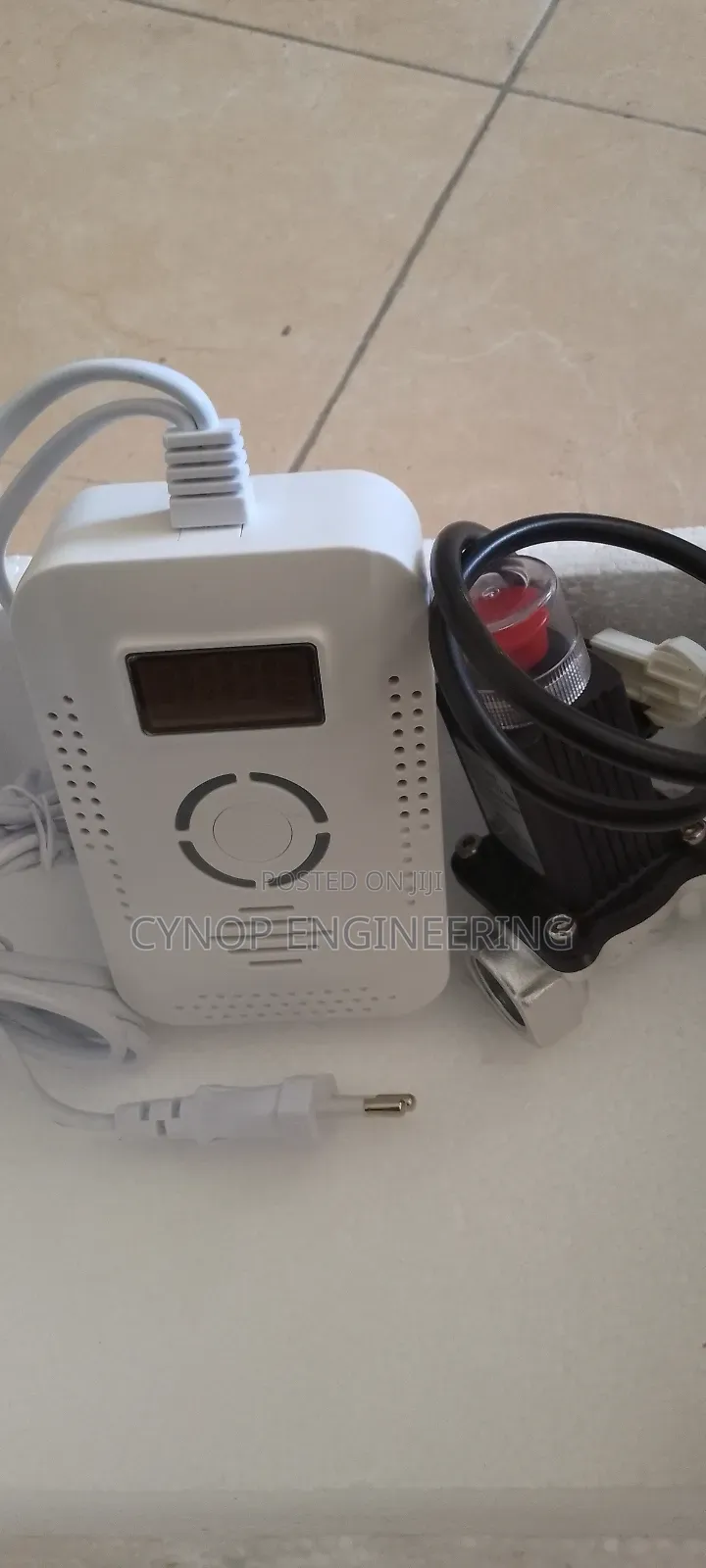 Factory Gas Leak Detection With Alarm