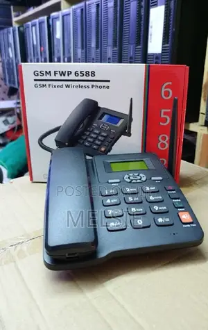 Simcard GSM Fixed Landline Wireless Desktop Phone ETS 6588