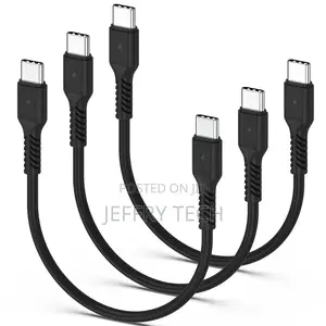 1ft USB C to C Cable Short, 3 Pack USB Type C to Type C Cabl
