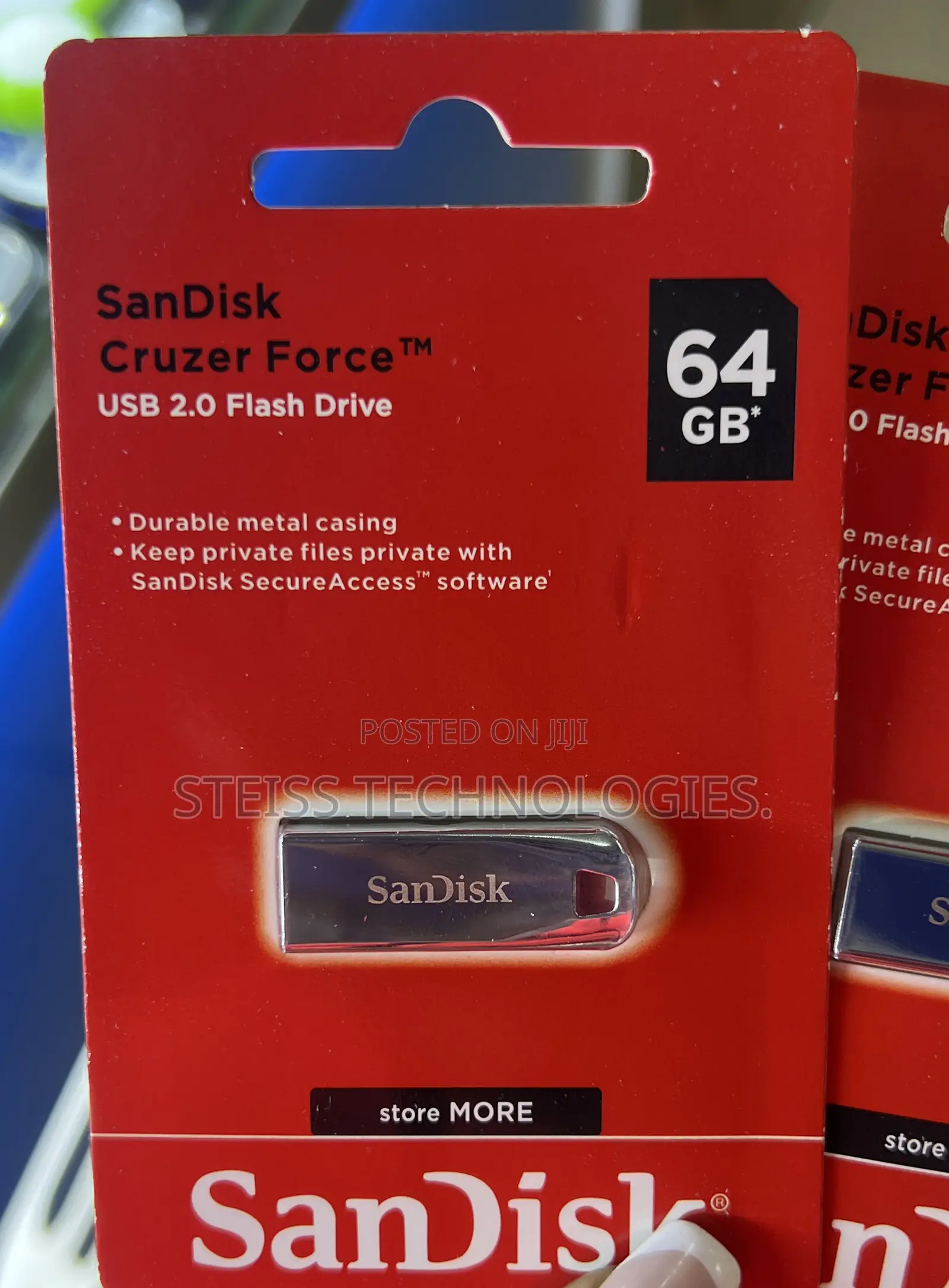64gb Cruzer Force Flashdisk.