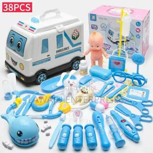 Blue Doctor's Pretend Play