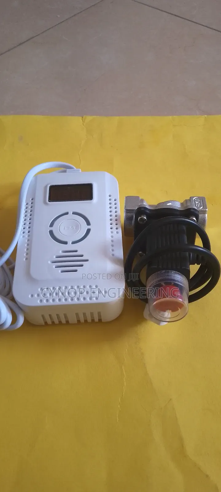 Kitchen Gas Leak Detection Sensor With Valve