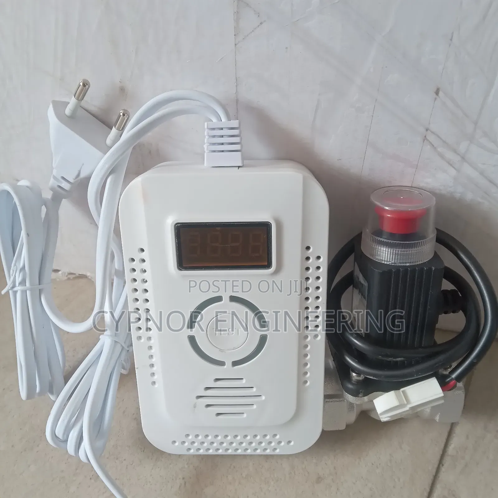 Factory Gas Leak Detection With Valve