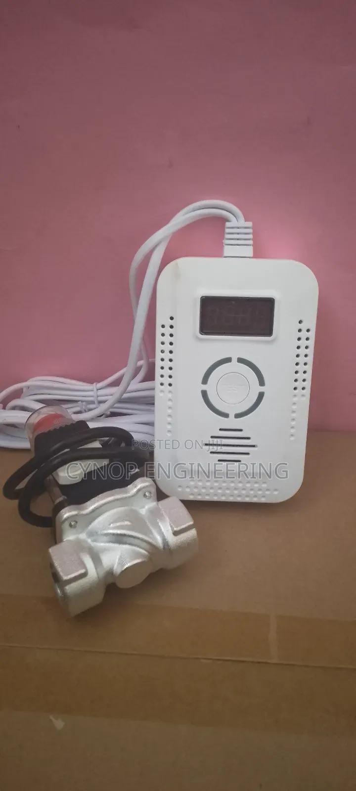 Kitchen Gas Leak Detector Sensor With Valve