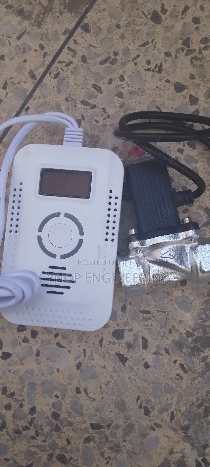 Factory LPG Leak Detector and Solenoid