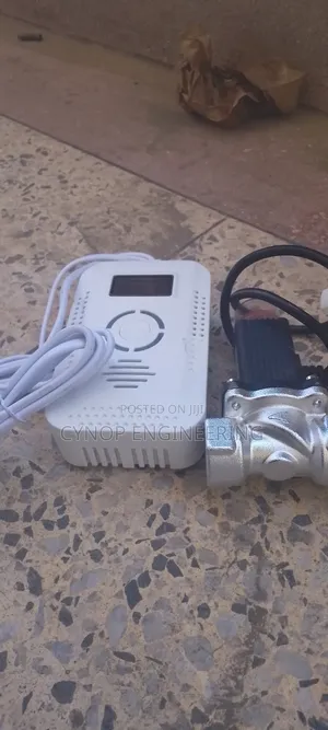 Hospital Gas Leak Detector and Solenoid