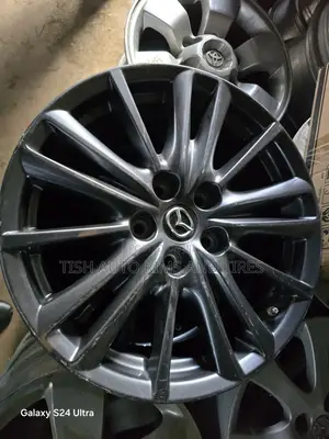 Dark Gray Original Mazda 17 Inch Rims Set