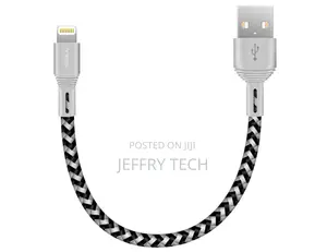 Lightning iPhone Charger Cable, 15CM Short Braided USB Cord