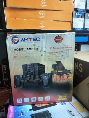 Amtec Am_808 Ac/Dc Woofer Sound System