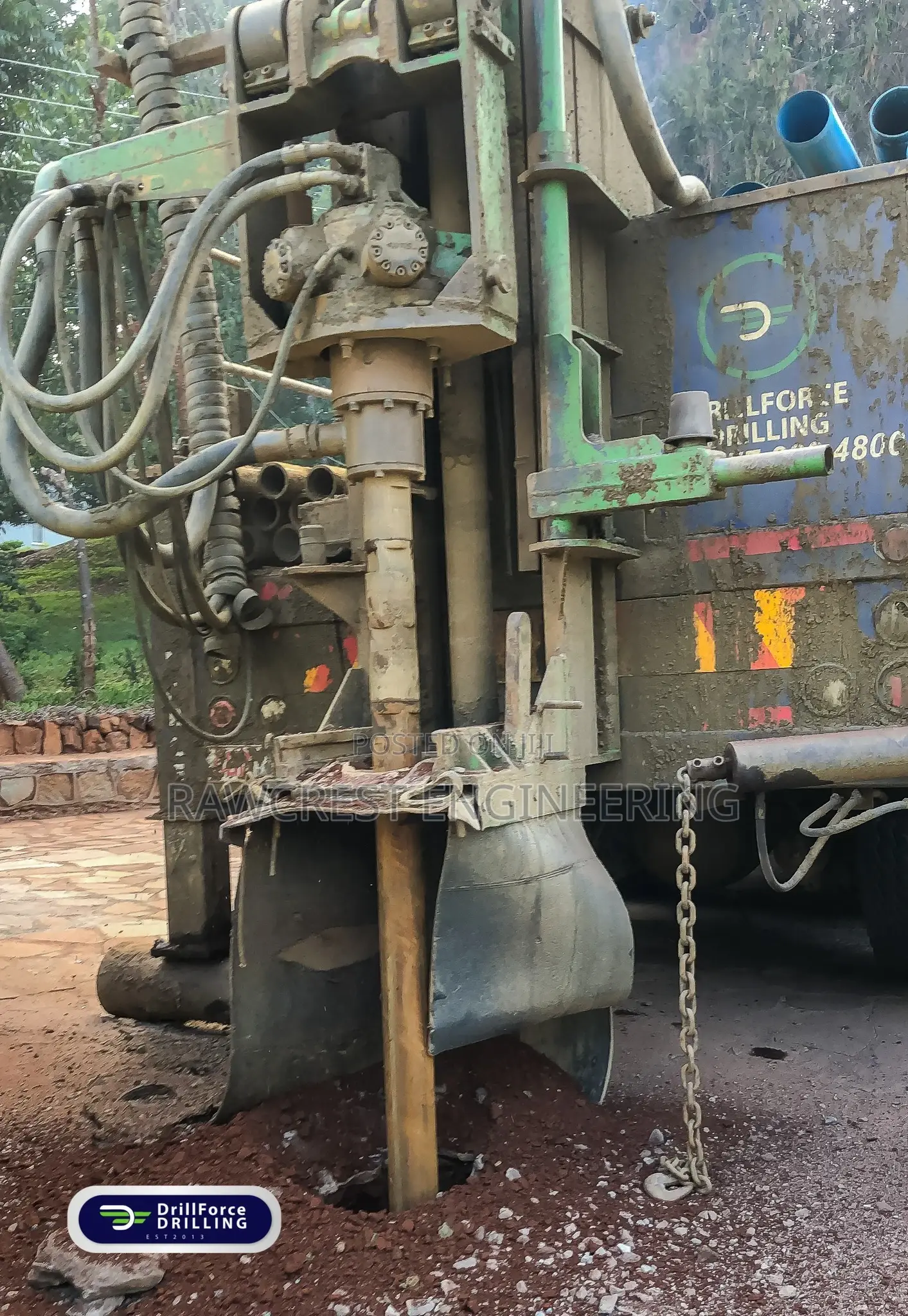 Borehole Drilling At Kapenguria