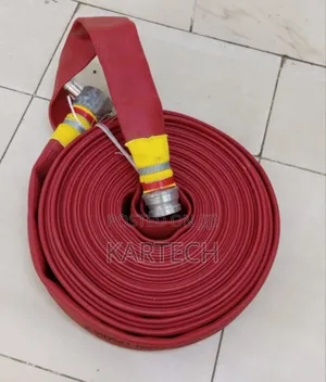 Durable Rubber-lined Red Delivery Hose