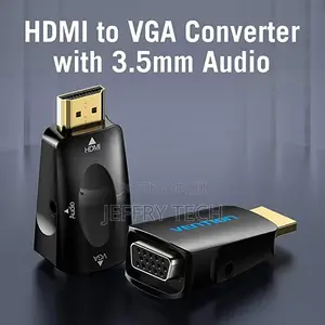 Vention -AIDB0 HDMI to VGA Converter With 3.5MM Audio