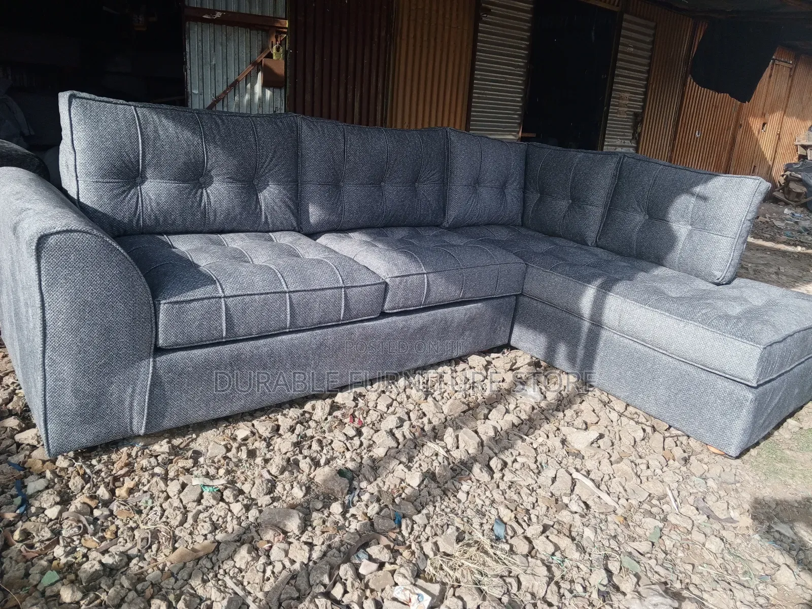 6 Seater L Shape and a Table