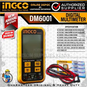 Digital Multimeter 600V Ingco Digital Multimeter 6000 Counts