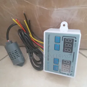 Thermostat for Rooms With Hygrometer