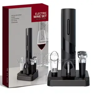 Electric Kitchen Bar Opener With Stand🍷🍷🥢