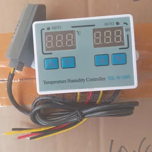 Room Thermostat With Hygrometer System