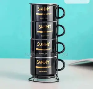250ml Mug and Rack Set