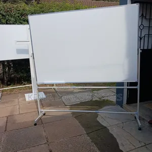 White Board!!White Boardwhite Board Movable on a Stand.