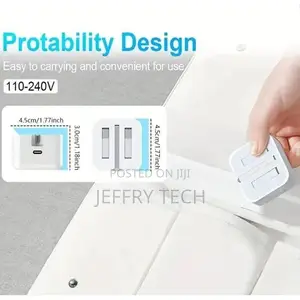 Apple USB -C 25W Power Adapter for iPhone 11, 11 Pro, 11 Pro