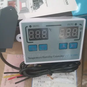 Room Thermostat With Hygrometer Device