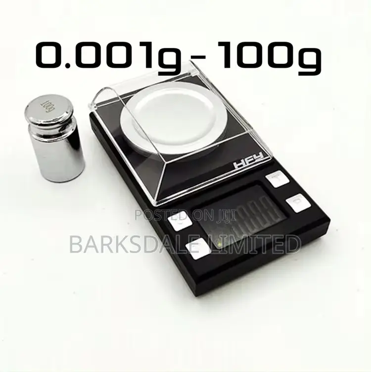 LCD Digital Scale Electronic 0.001g Lab Weight Milligram
