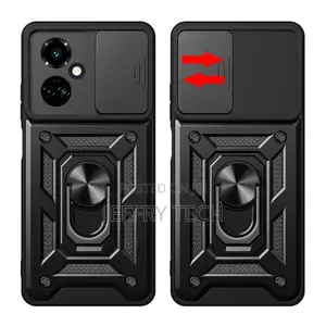 Sliding Camera Cover Phone Case for Tecno Spark 20