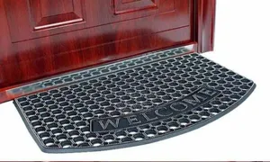 Heavy Rubber Door Mat - {50*80cm}