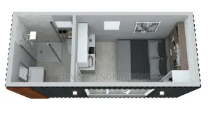 20 Ft Container Bedsitter Model