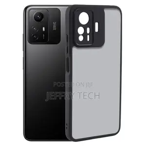 Matte Black Phone Case for Xiaomi Redmi Note 12S 4G