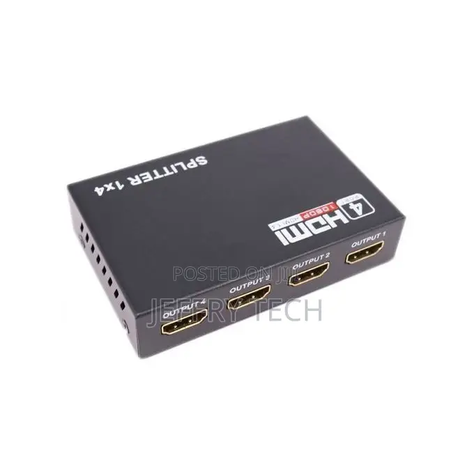 1 in 4 Out HDMI Splitter - 4 Ports