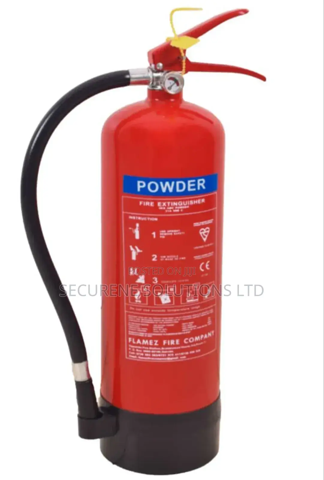 4kg Dry Powder Fire Extinguishers