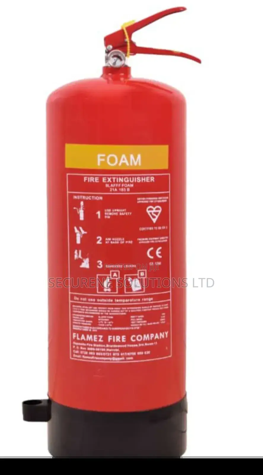 6 Litre Foam Fire Extinguishers