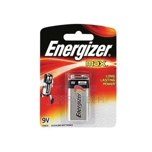 Energizer Energizer Max Alkaline Battery - 9V - Silver/Black