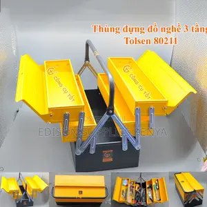 Tool Box Metallic Tolsen Metallic Tool Box Cantilever 5layer