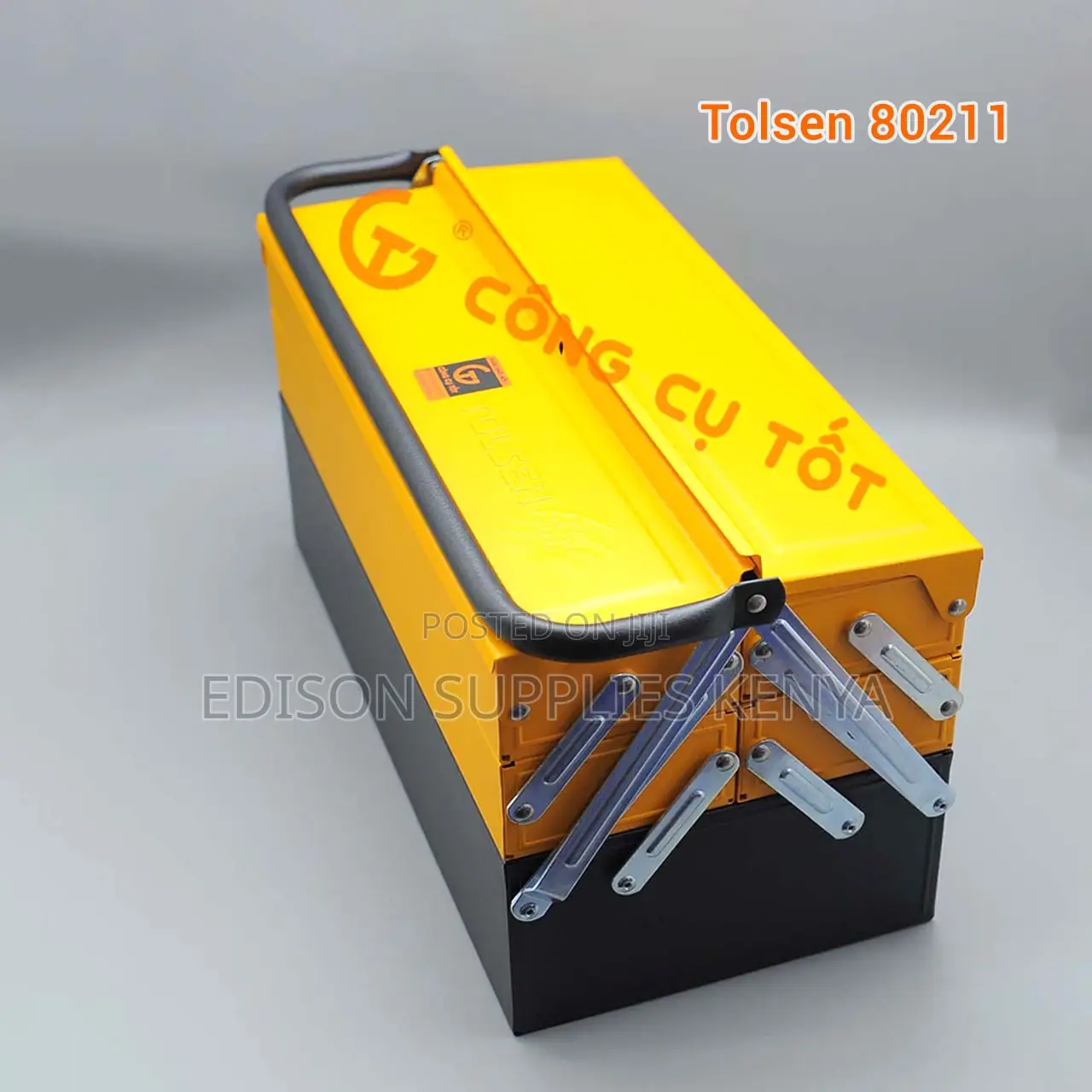 Tool Box Metallic Tolsen Metallic Tool Box Cantilever 5layer