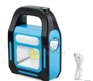 Solar and Electric Rechargeable Home and Camping Light.