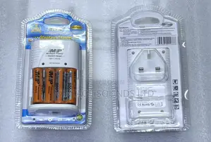 Multiple Power 2pcs AA Rechargeable Batteries+ Charger