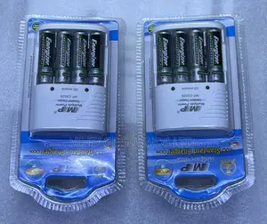 Multiple Power Charger + 2pair Energizer Batteries
