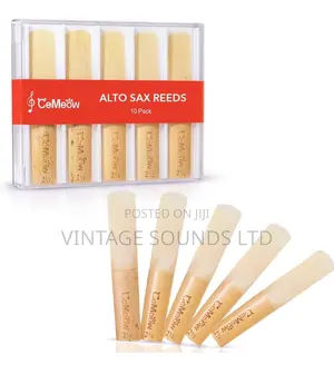 10 Pack Professional Alto Saxophone Reeds 2.5 Inch
