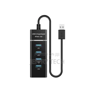 Multiports USB 3.0 HUB With 4 Ports - Black