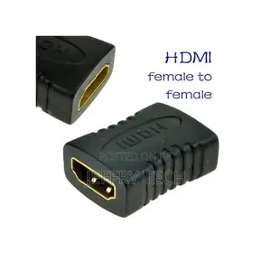 HDMI Female to HDMI Female Adapter Coupler - Black