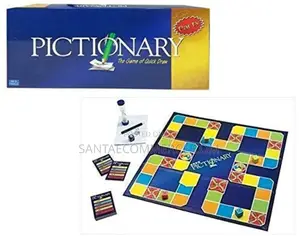 Pictionary Quick Draw Sketches Board Game