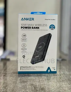 Anker Power Core Iii Sense Wireless Powerbank New Sealed
