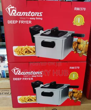*Ramtons Deep Fryer 4.5litres (Double)