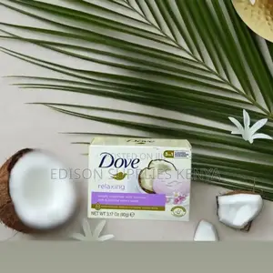 Dove Soap Coconut Milk and Jasmine Petals- Relaxing.