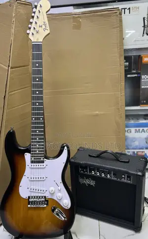 Fender Electric Gutar +Mini Bass Combo